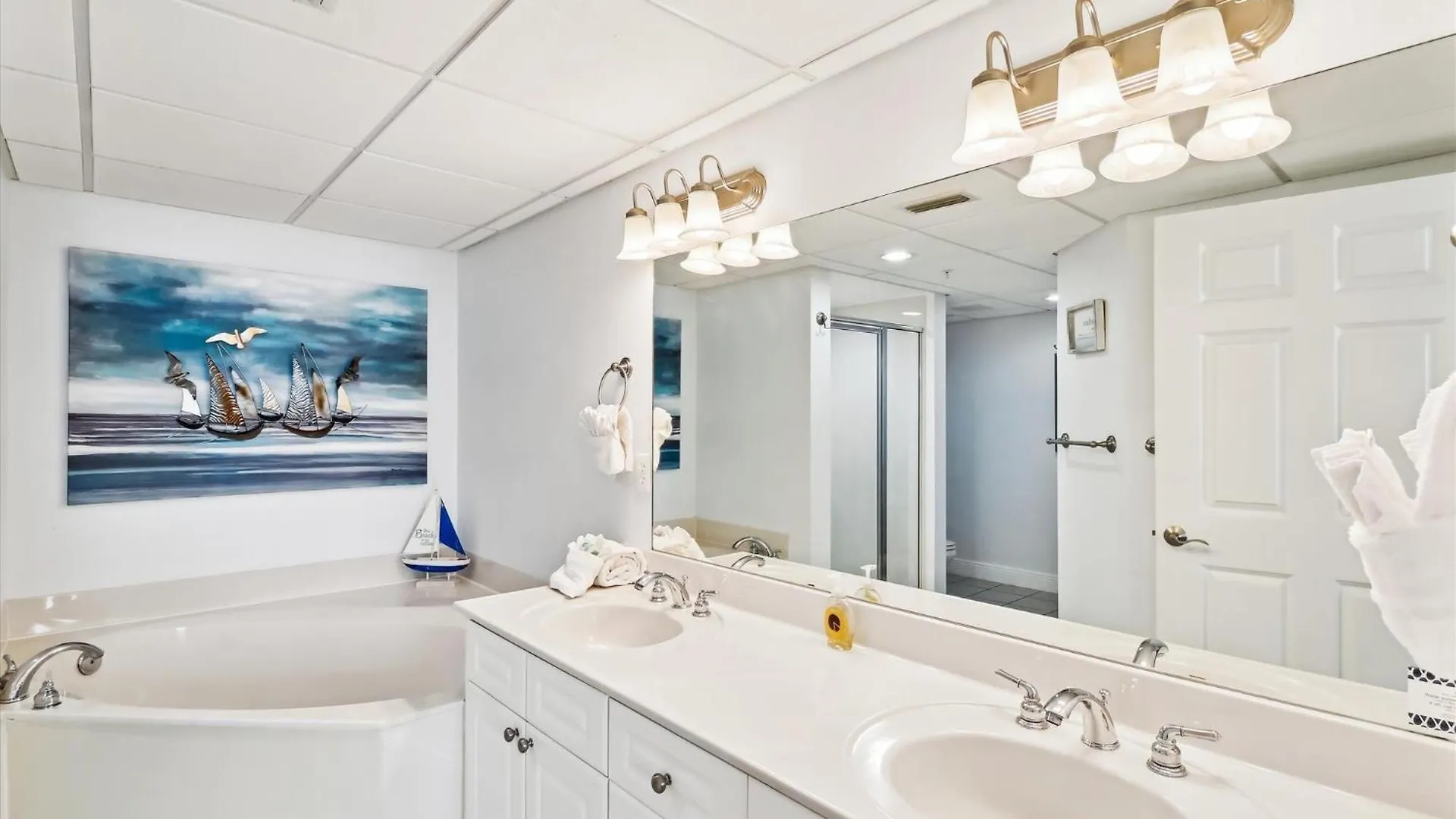 Lägenhet Emerald Beach 1830 - 2 Bedroom 2 Bathbunks Sleeps 8 Condo Panama City Beach USA